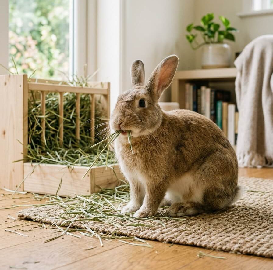 うさぎの牧草はなぜ必要？チモシーの種類と1番刈り・2番刈りの違い