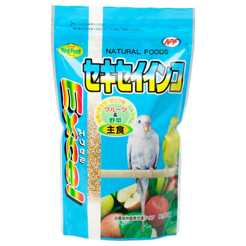 NPF　エクセル　セキセイインコ　皮付き　600g