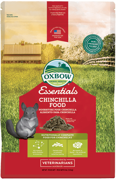 OXBOW　エッセンシャル　チンチラフード　1.36kg　