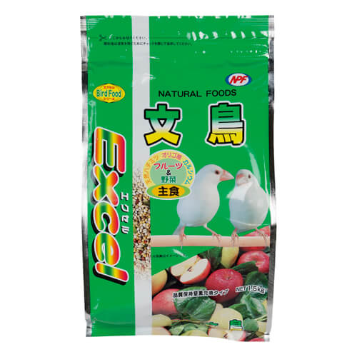 NPF　エクセル　文鳥　皮付　1.5kg　【在庫限り】