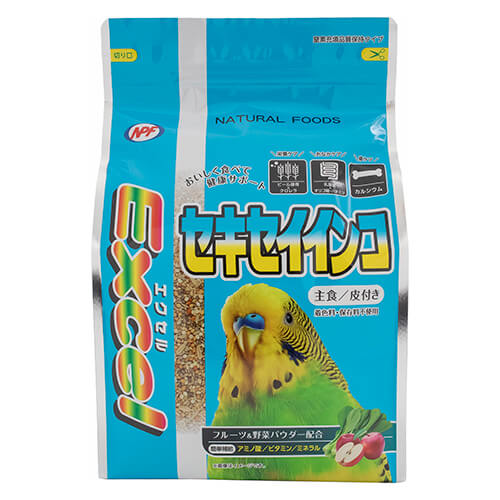 NPF  エクセル　セキセイインコ　皮付き　1.3kg
