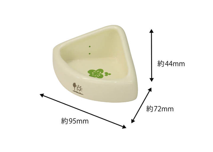 小動物のまいにち食器　コーナーS   A603