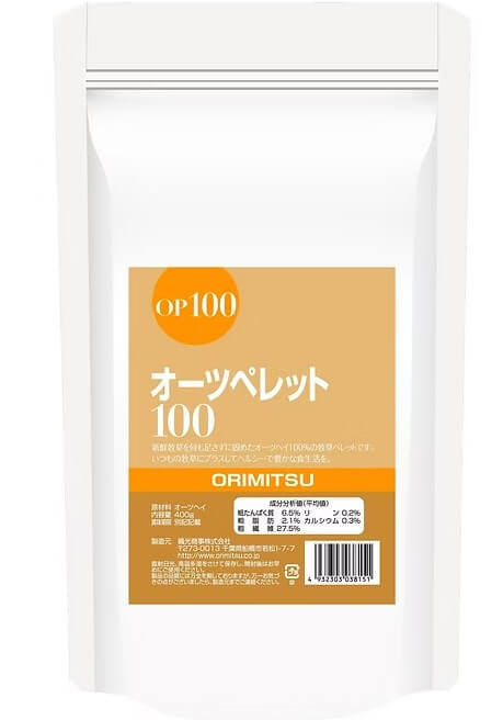 オリミツ　オーツペレット100　400g