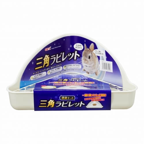GEX　三角ラビレット消臭セット　ミルキーホワイト